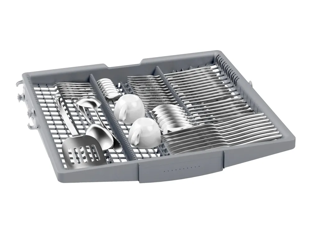 Bosch Serie | 2 SMU2HVW20S - Opvaskemaskine - til indbygning - Wi-Fi - Niche - bredde: 60 cm - dybde: 55 cm - højde: 81.5 cm - hvid