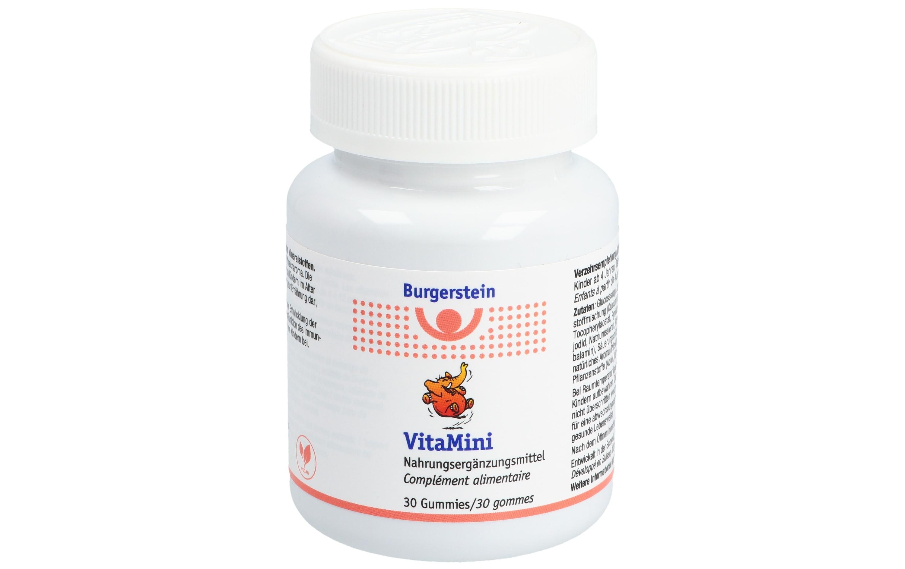 VitaMini 60 GummiesNahrungsergänzungsmittel für Kinder mit Vitaminen und Mineralstoffen