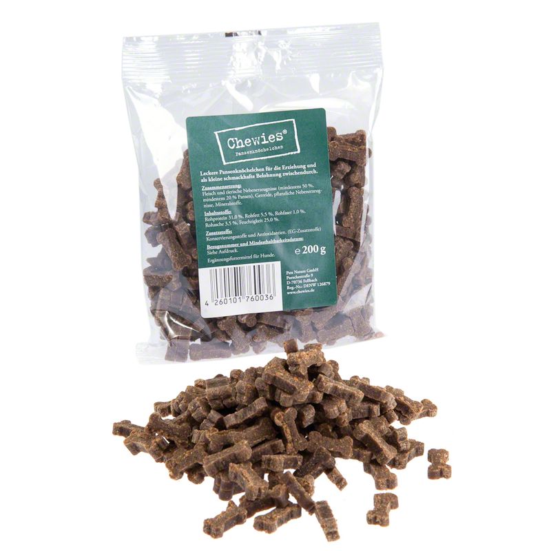 Lot 4 saveurs Chewies 4 x 200 g