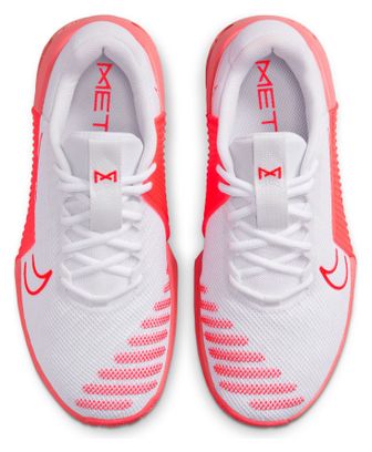 Chaussures Training Nike Metcon 9 Blanc/Rouge Femme