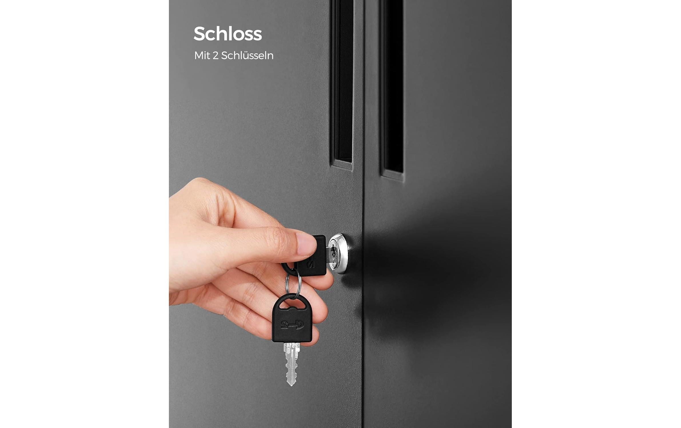 SONGMICS Aktenschrank »80 x 40 x 90 cm«