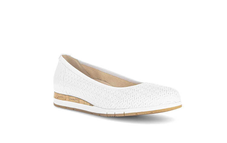 Gabor 62.410 weiss (kork)