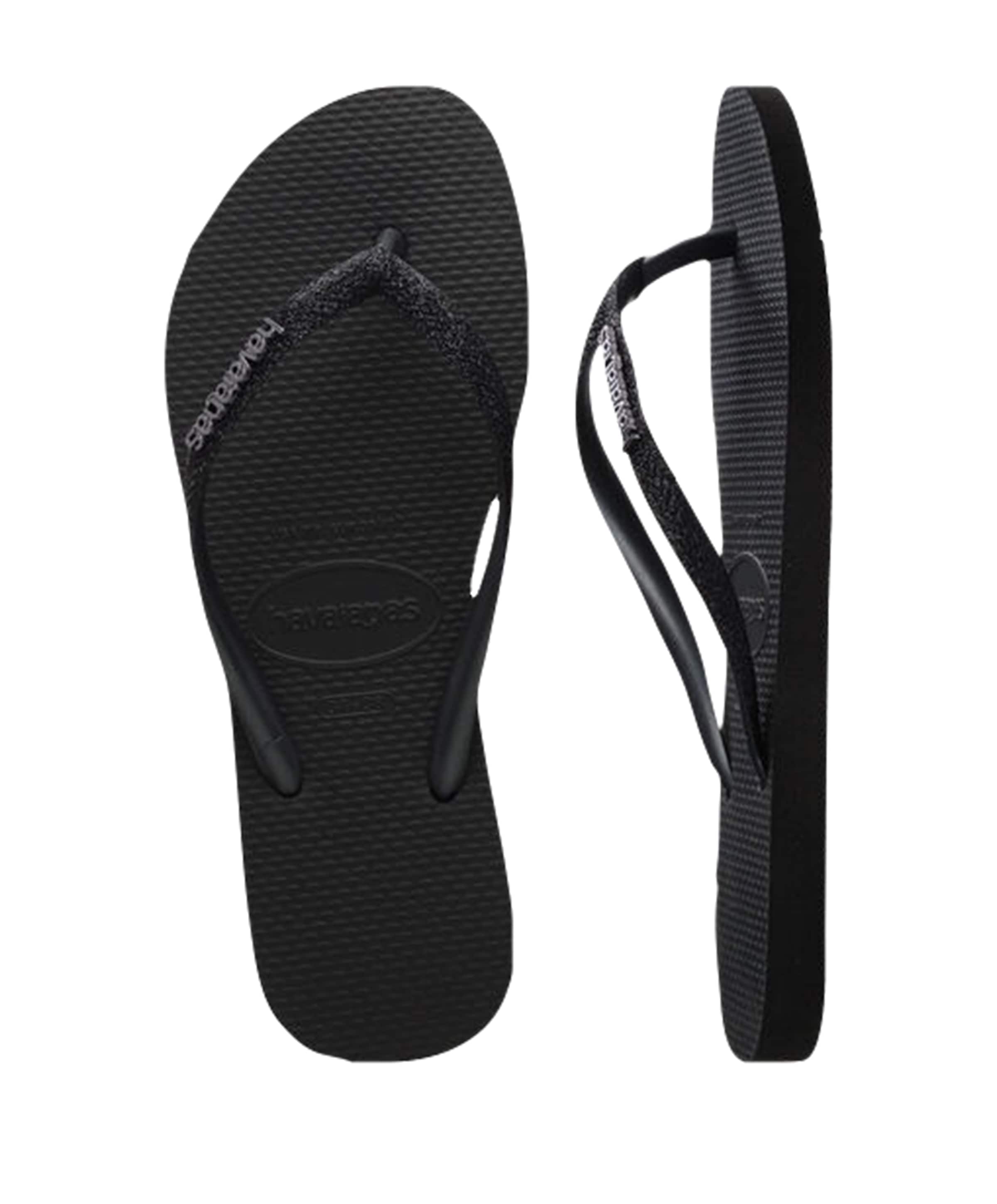Havaianas HAV. SLIM GLITTER II dames slippers zwart