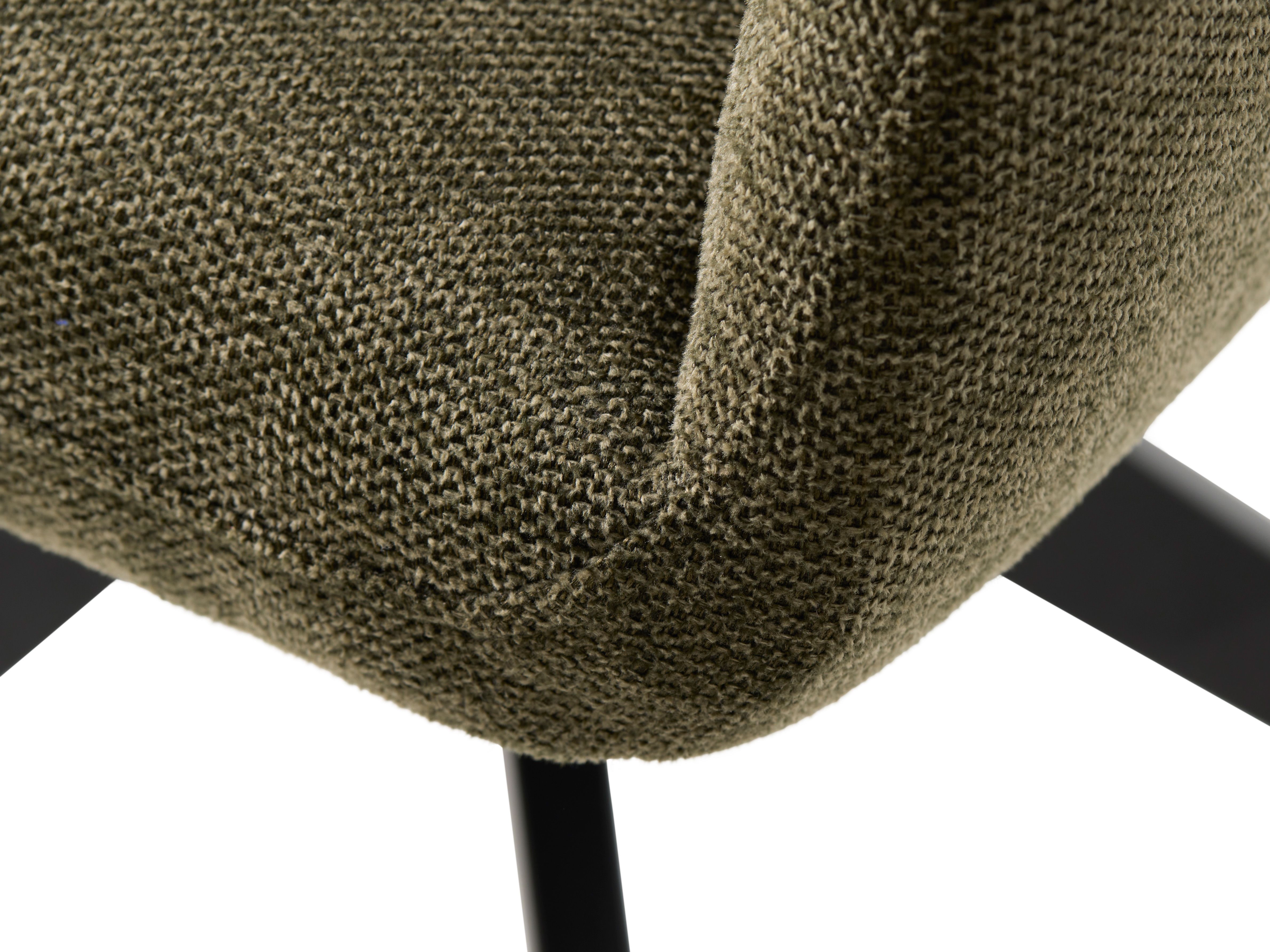 Eetkamerstoel Olive Green Nebula B56.5 x D63.5 x H88 cm
