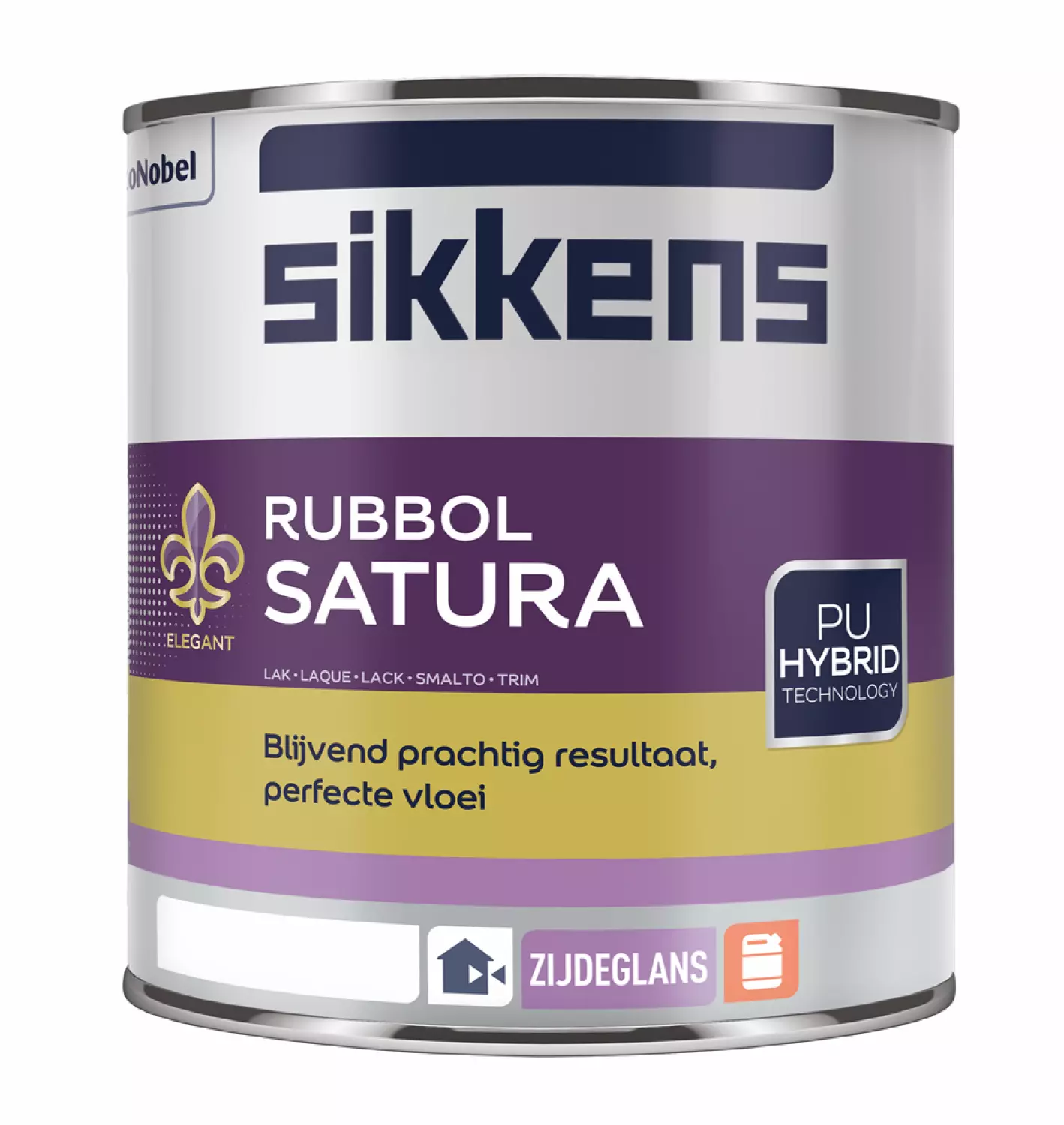 Sikkens Rubbol Satura - wit - 1L