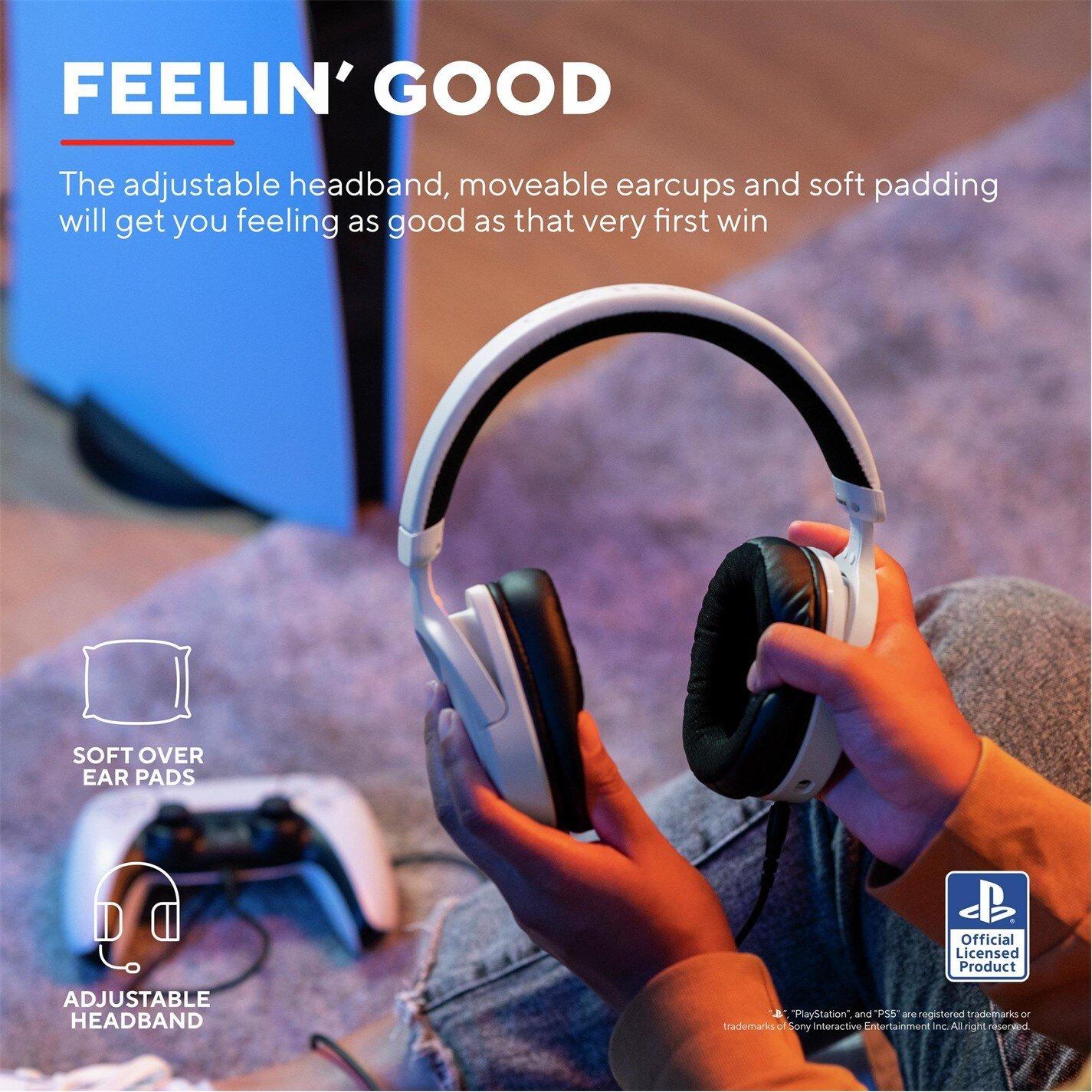 Trust GAME GXT 498W Forta Headset for PS5 White