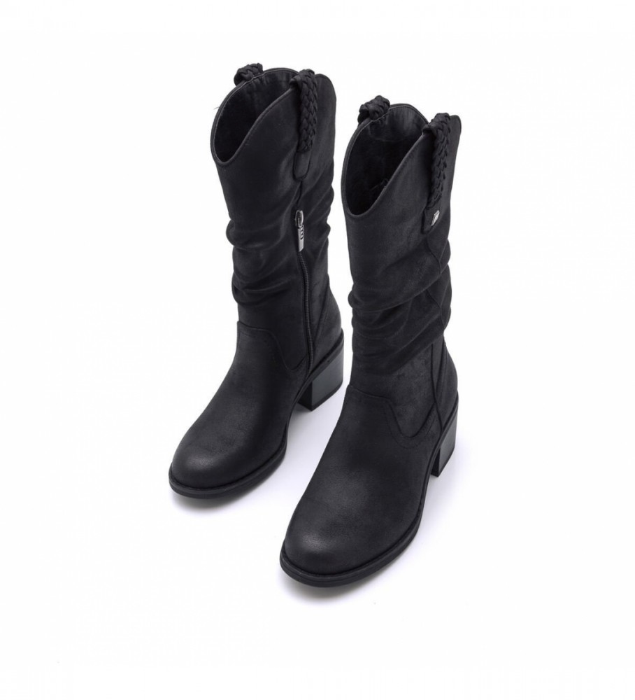 Mustang Botas Perseah H negro