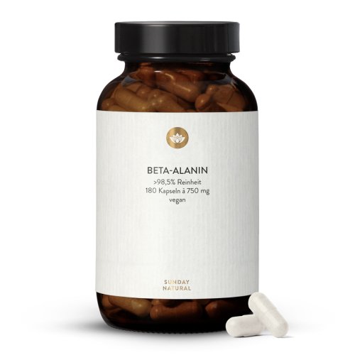 Sunday Natural Products  Beta-Alanin750 mgKapseln