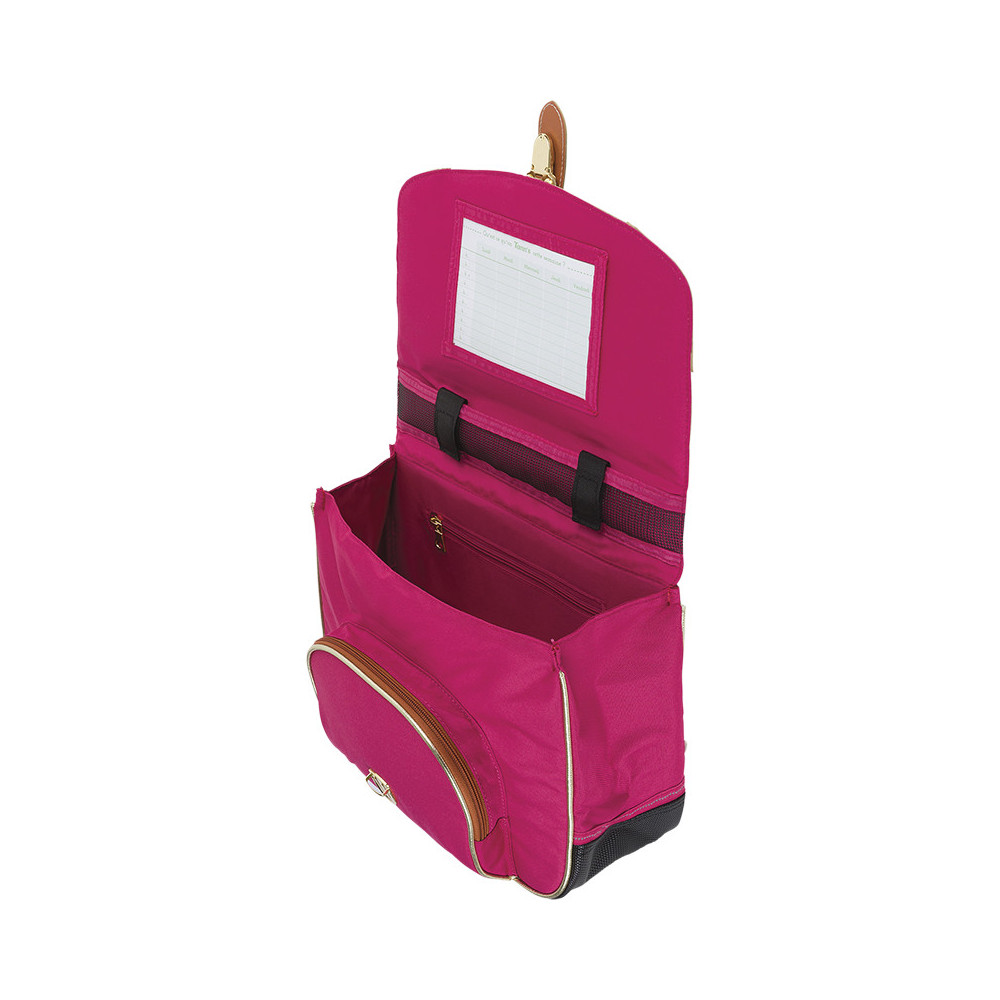 Cartable Paloma framboise