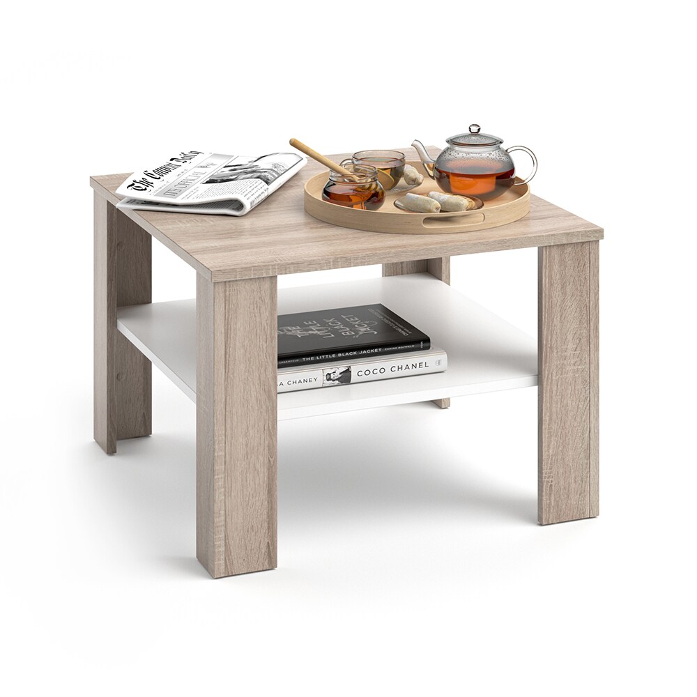 VICCO Couchtisch HOMER 60x60 - Wohnzimmer Sofatisch Kaffeetisch 3 Farbvarianten