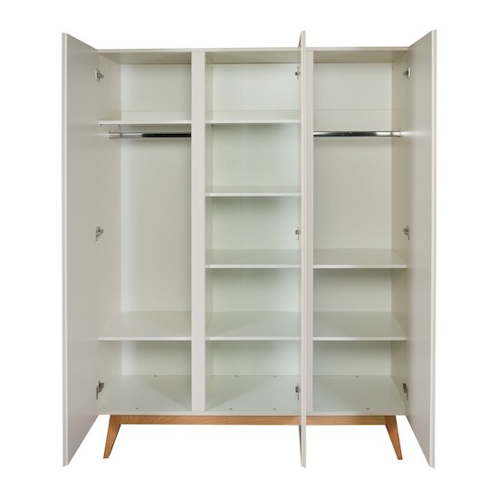Trendy armoire 3 portes    Argile        de               Quax