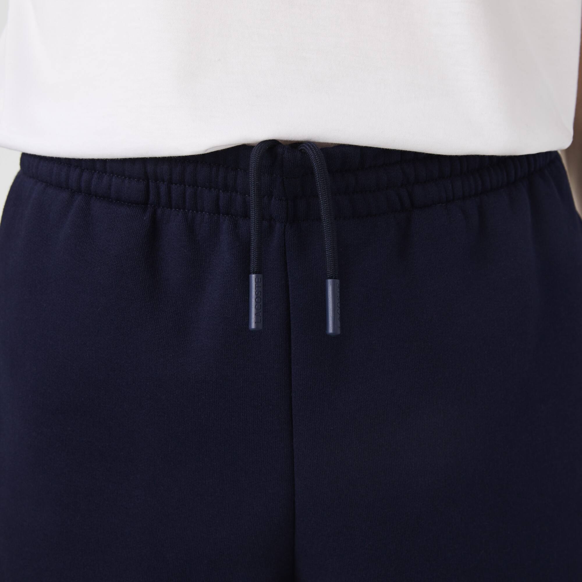 Herren LACOSTE Trainingshose aus aufgerautem Fleece Trainingshosen - Blau - Lacoste - Herren