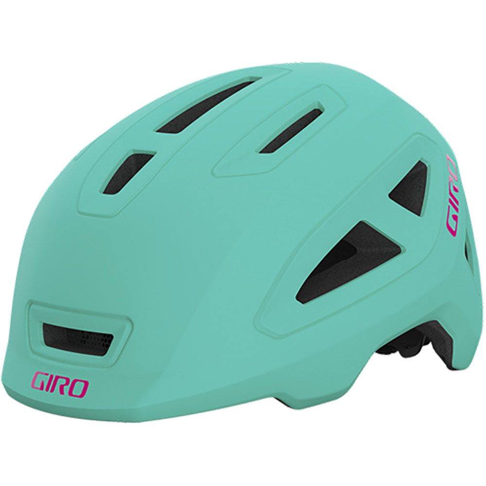 Giro Scamp II Fahrradhelm Kinder matte screaming teal
