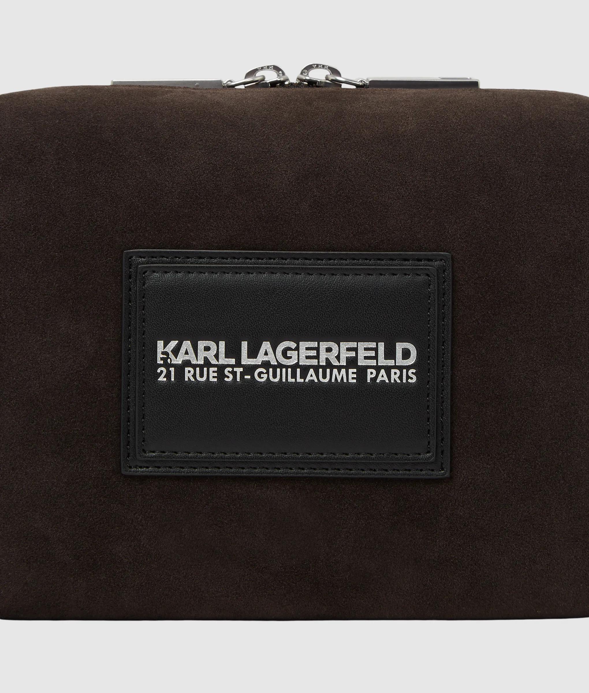 K/Traveller imitatiesuède crossbodytas
