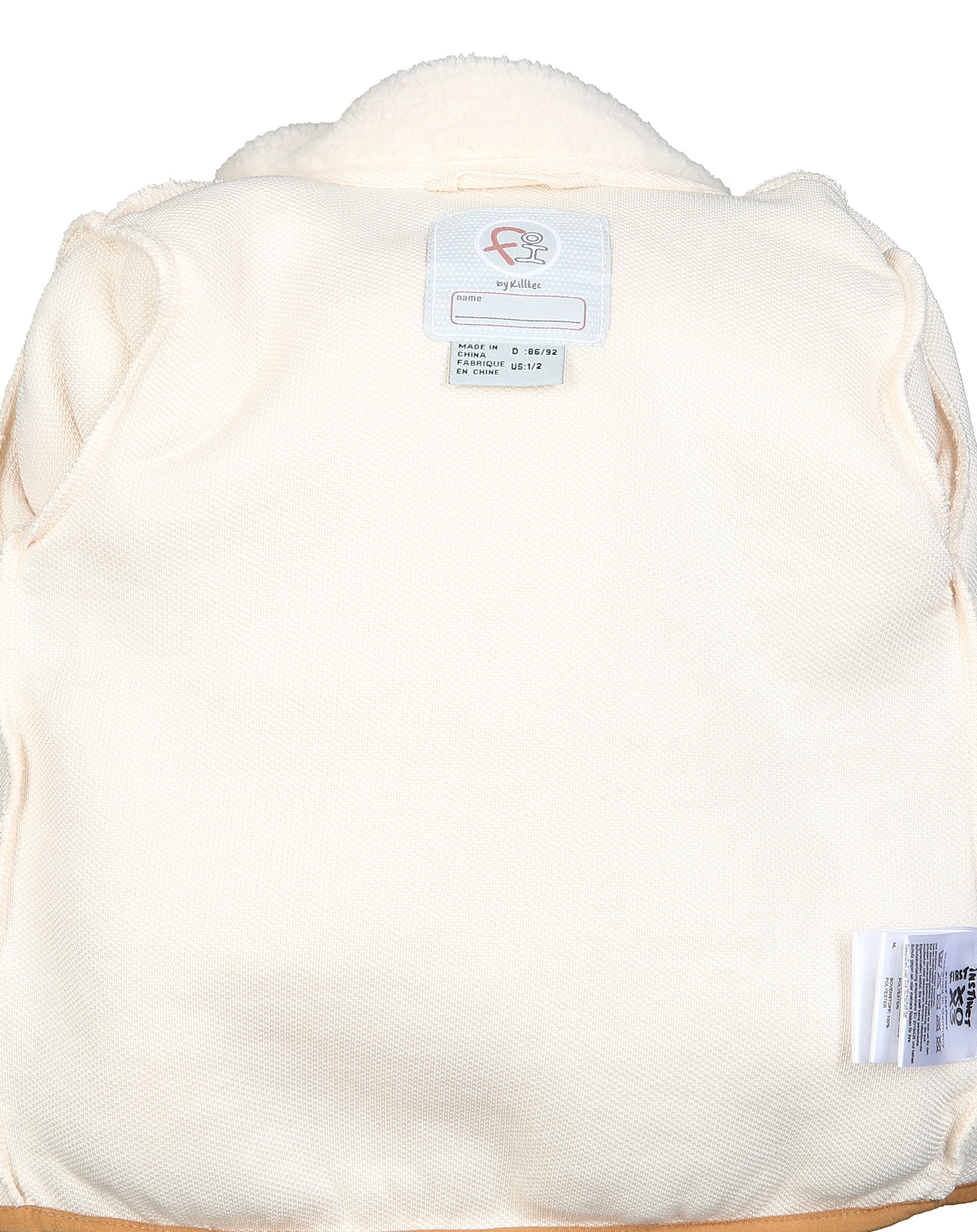 Fleecejacke FIOW 4 MNS in creme
