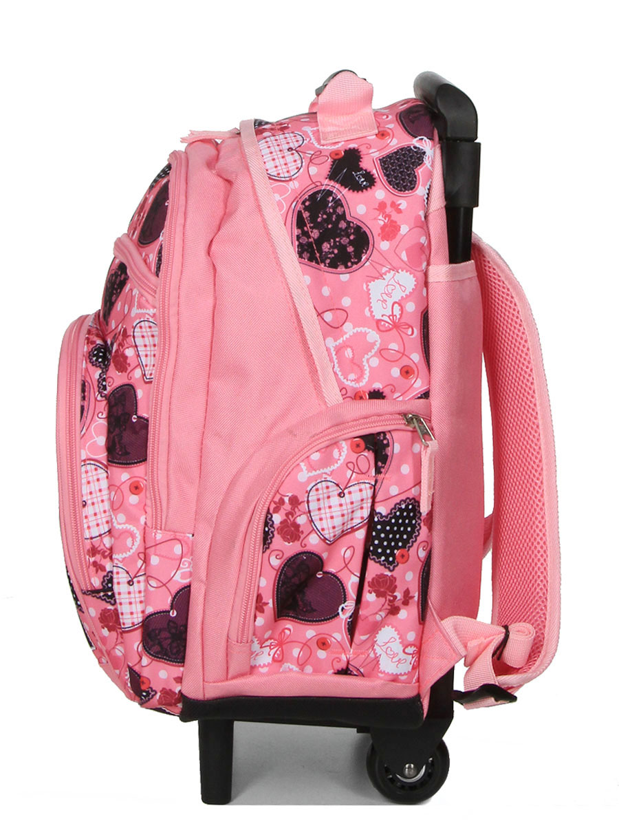 Sac À dos À roulettes Snowball Romantique Coeur