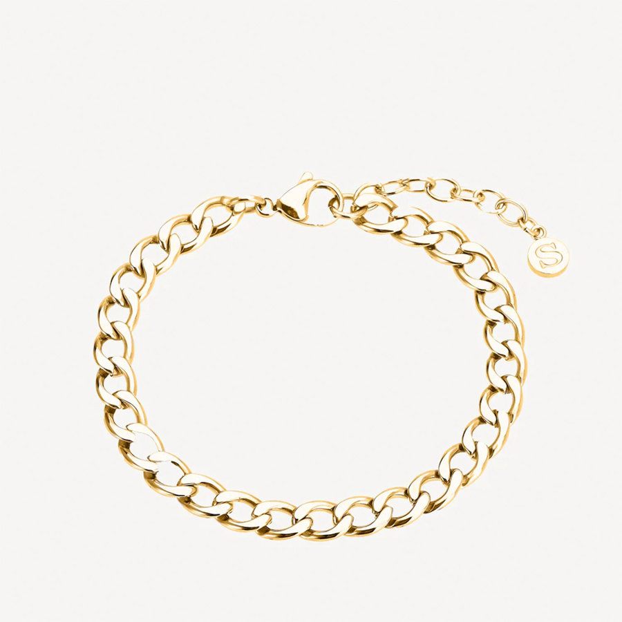 Sistie2ND Panzer Bracelet Gold Plated 17cm