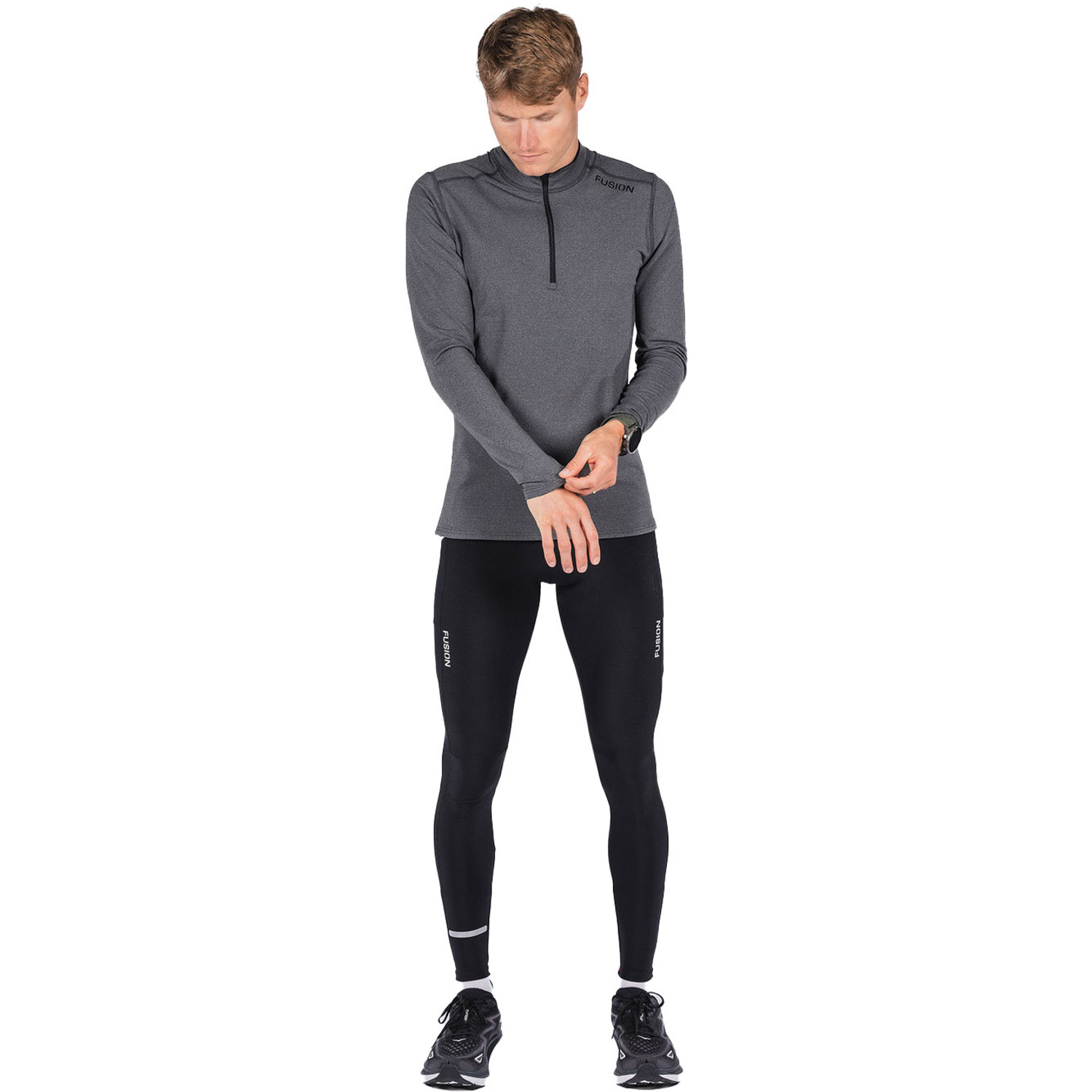Fusion Longsleeve Tight extra Long Set Men