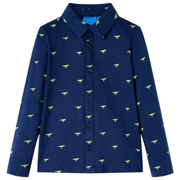 Camisa de Criança Azul-marinho 92 - 2668525054