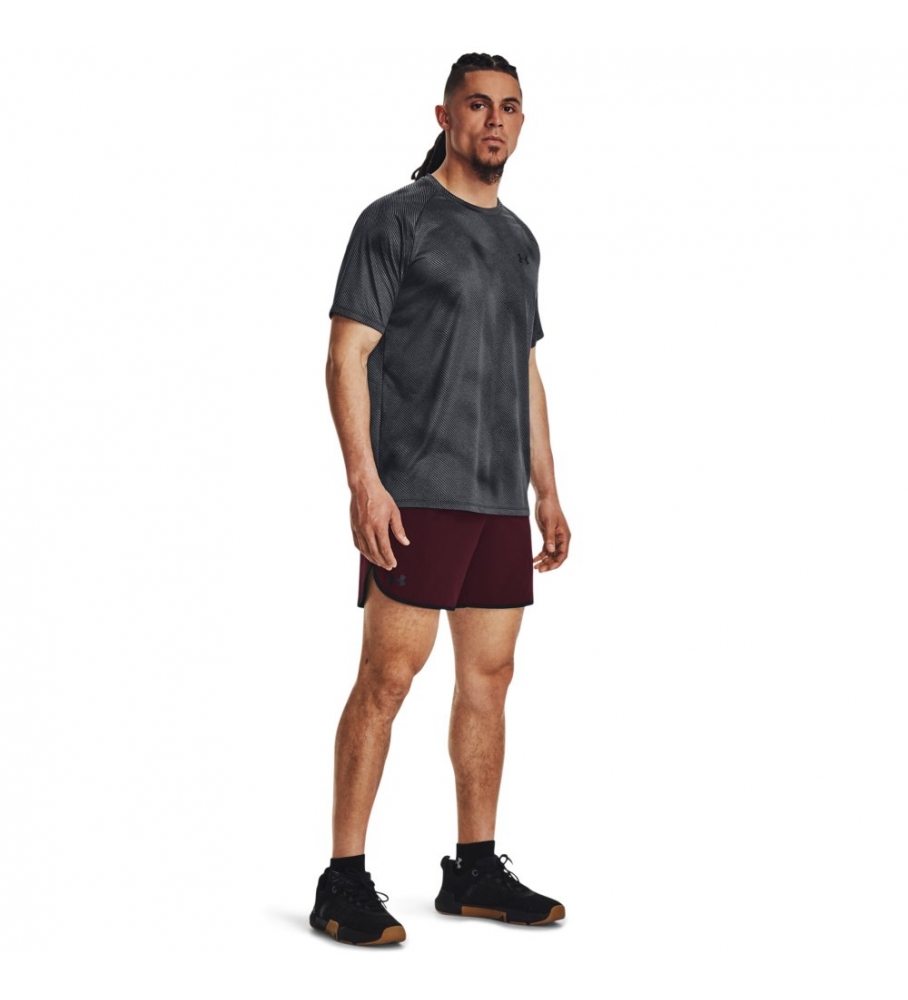 Calções Under Armour UA HIIT pretos de 15 cm