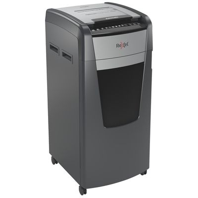 Rexel Optimum Auto+ 600X - destructeur de documents coupe croisée - 600 feuilles - Corbeille 110 litres