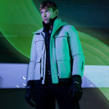 Blouson Spidi RIDING PARKA H2OUT - Vert