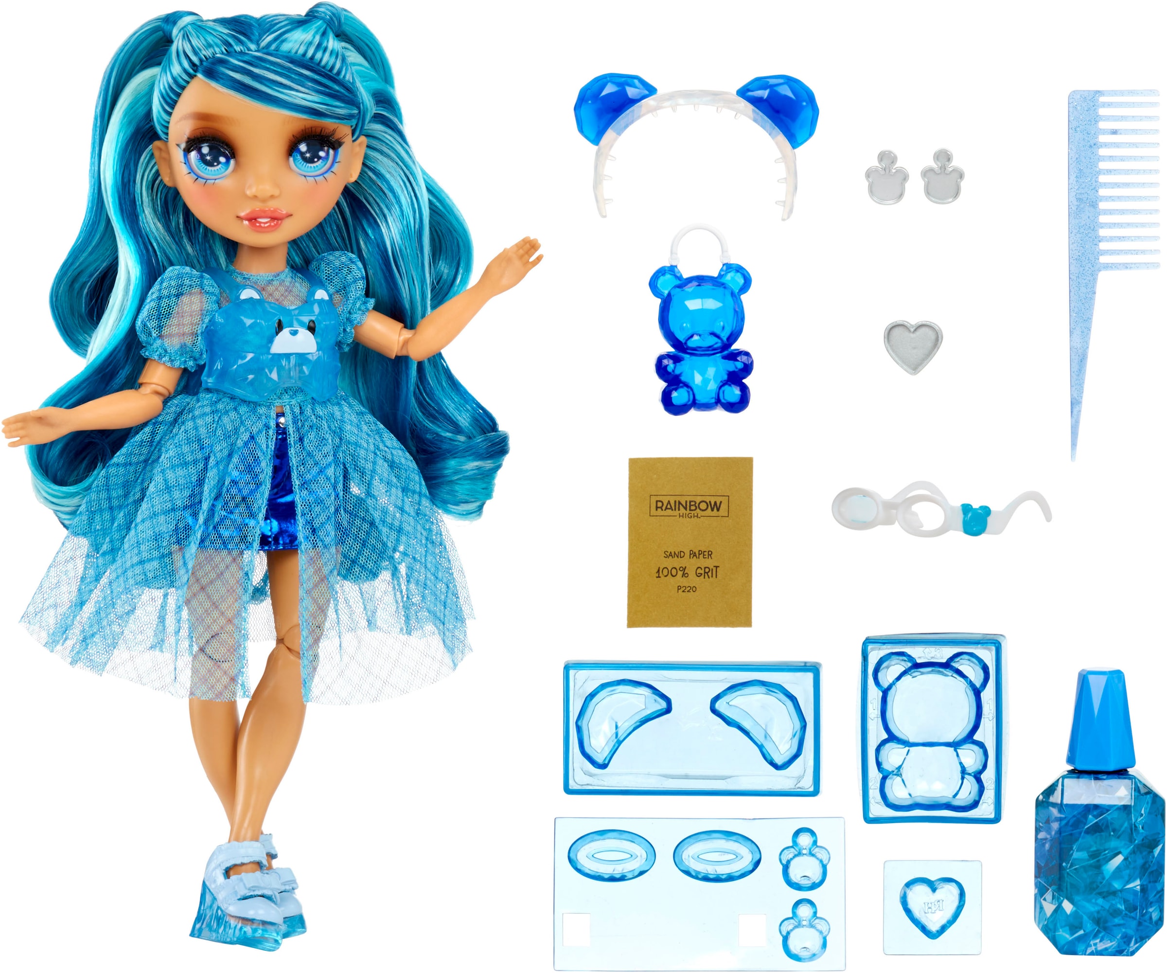 RAINBOW HIGH Anziehpuppe »Creative Crystals Fashion Doll- Skyler«