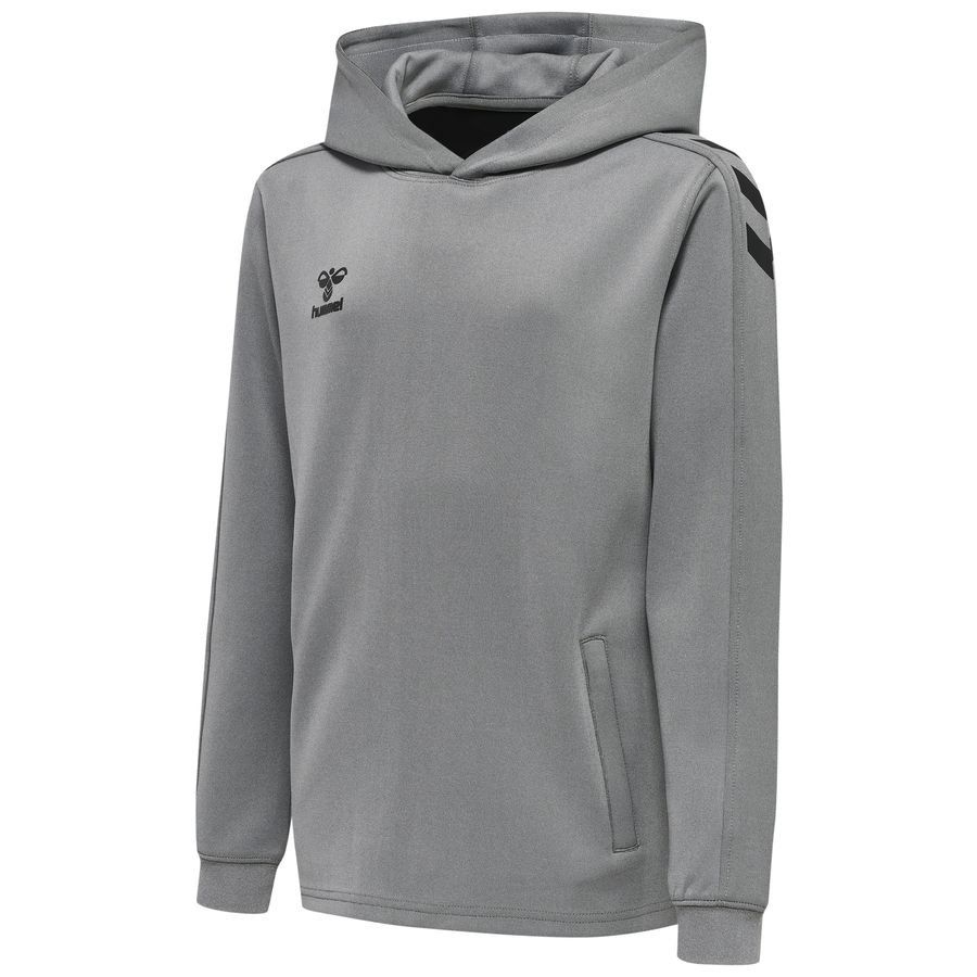 Hummel Sweat à Capuche Core XK Poly - Gris/Noir Enfant