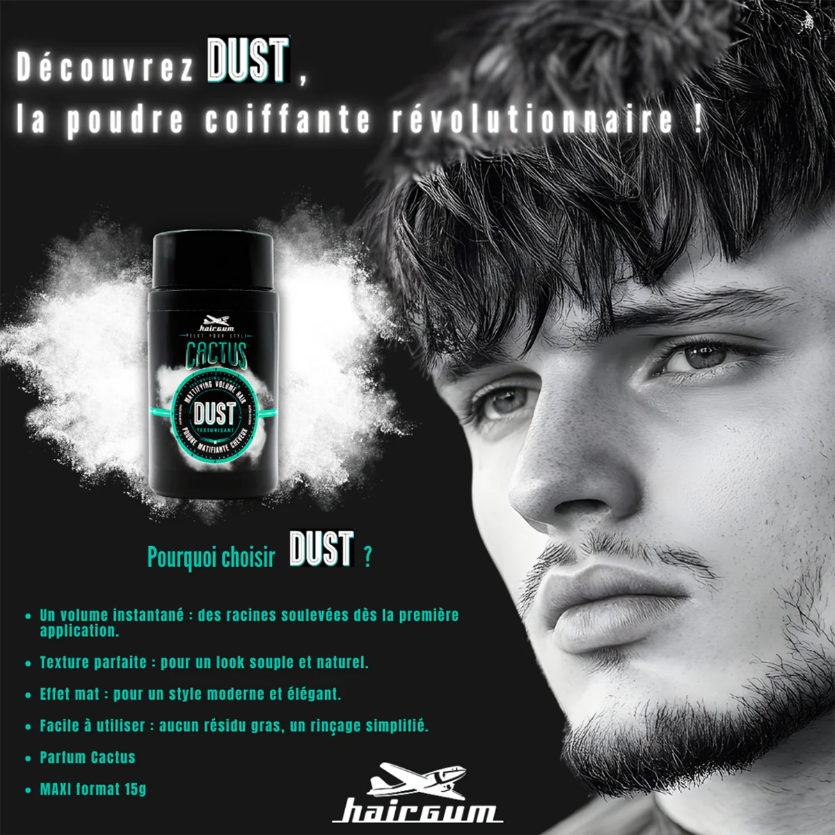 Poudre Coiffante DUST Cactus 15ml