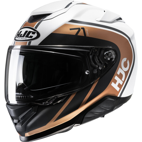 HJC - Casque RPHA 71 Mapos MC9SF / Blanc / Bronze / Mat