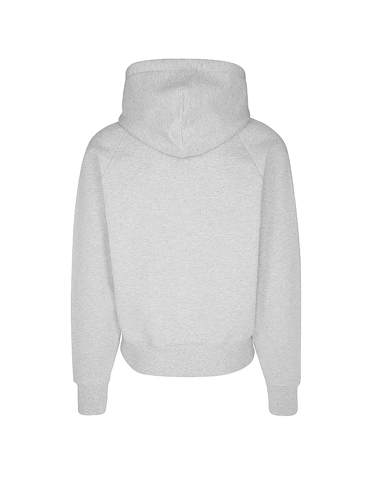 AMI PARIS Kapuzensweater - Hoodie hellgrau