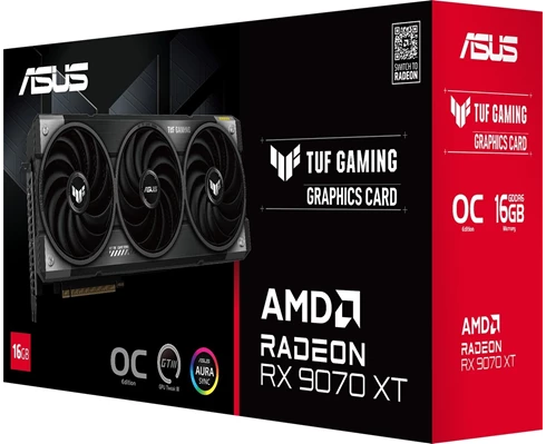 ASUS Radeon RX 9070 XT 16GB TUF Gaming OC