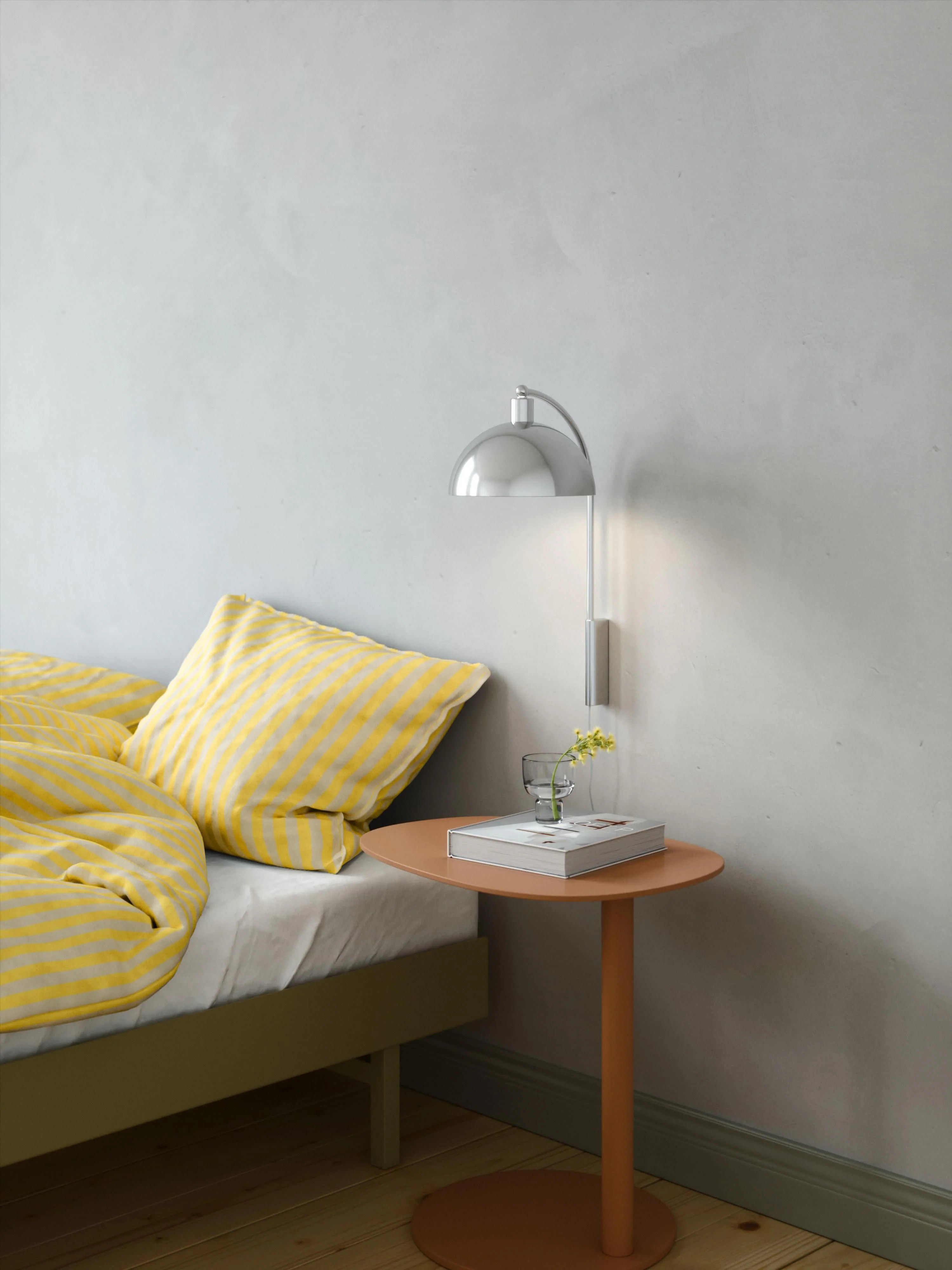 Grote wandlamp Ellen met stekker