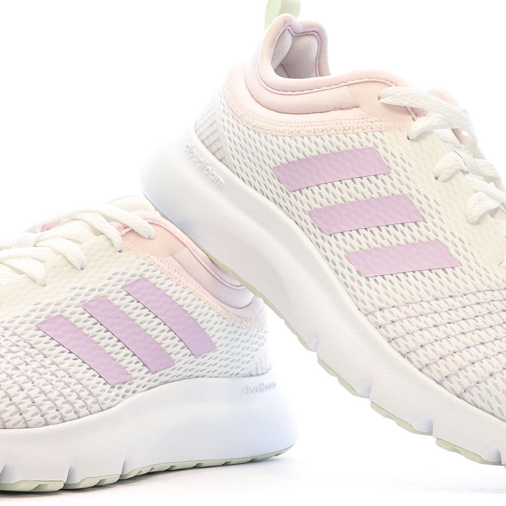 Adidas Chaussures de Running Blanches Femme Adidas Fluidup