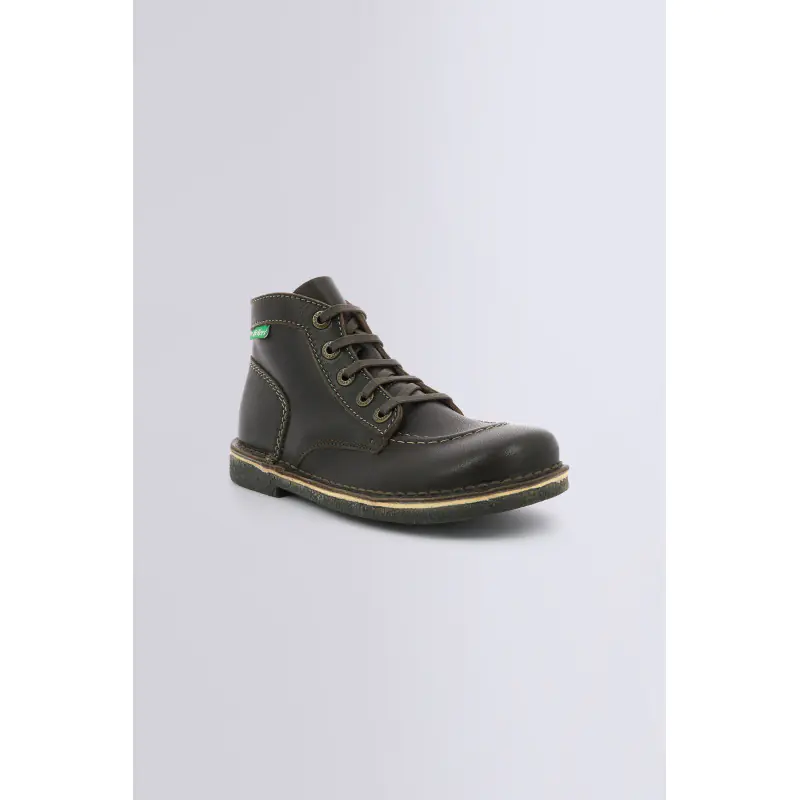 LEGENDIKNEW MARRON FONCE SEMELLE MARRON BOTTINES Cuir Femme