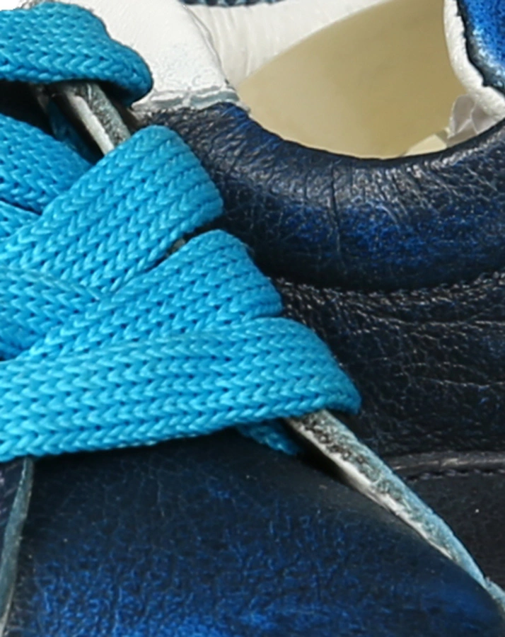 Schnür-Lauflernschuhe COOL in blau