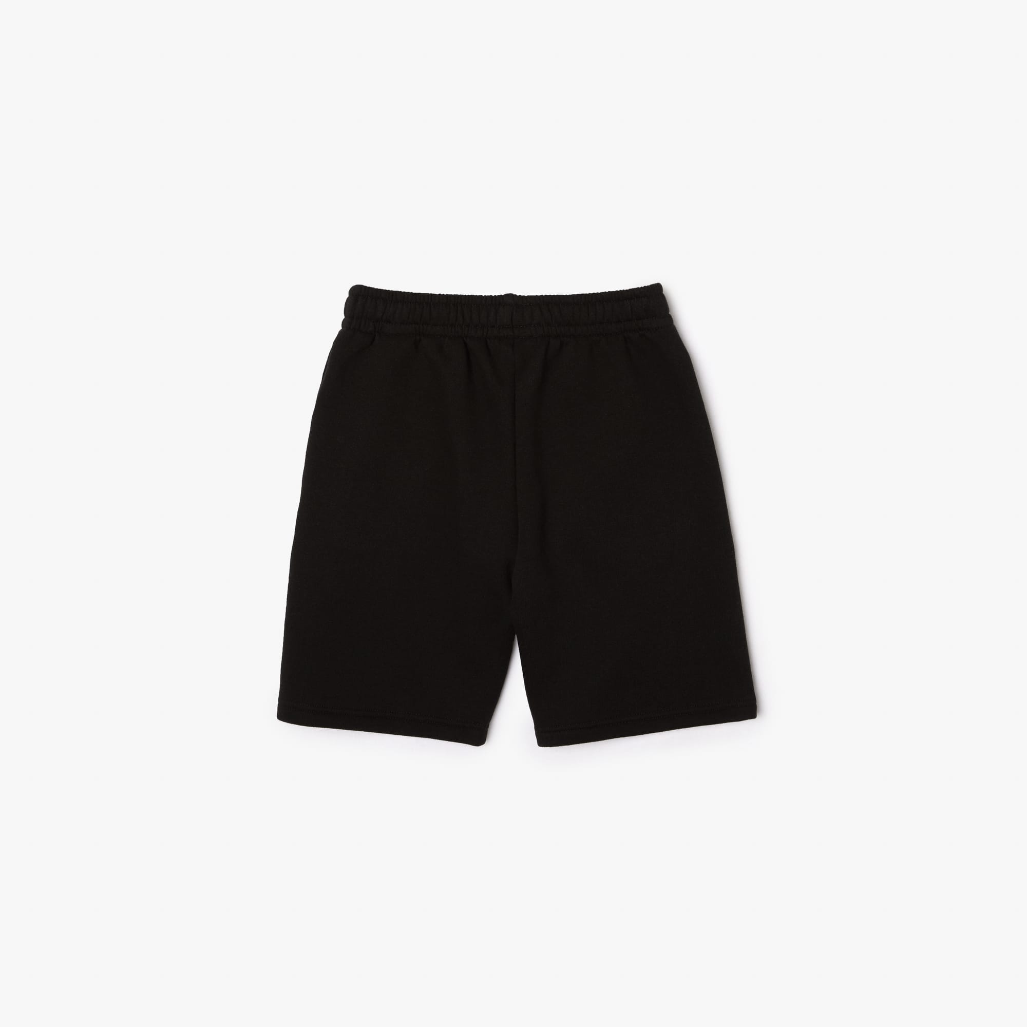 Short enfant Lacoste en molleton gratté de coton biologique Pantalons & Shorts - Noir - Lacoste - Enfant