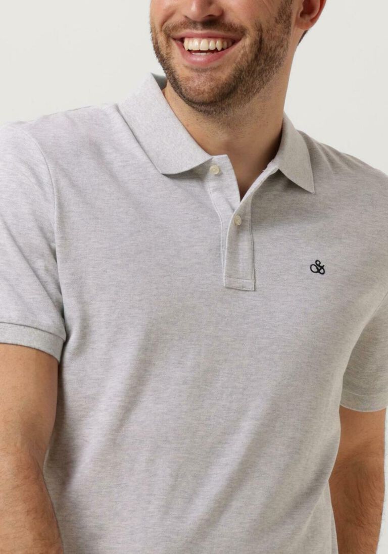 SCOTCH & SODA witte scotch & soda polo essentials - cotton pique polo