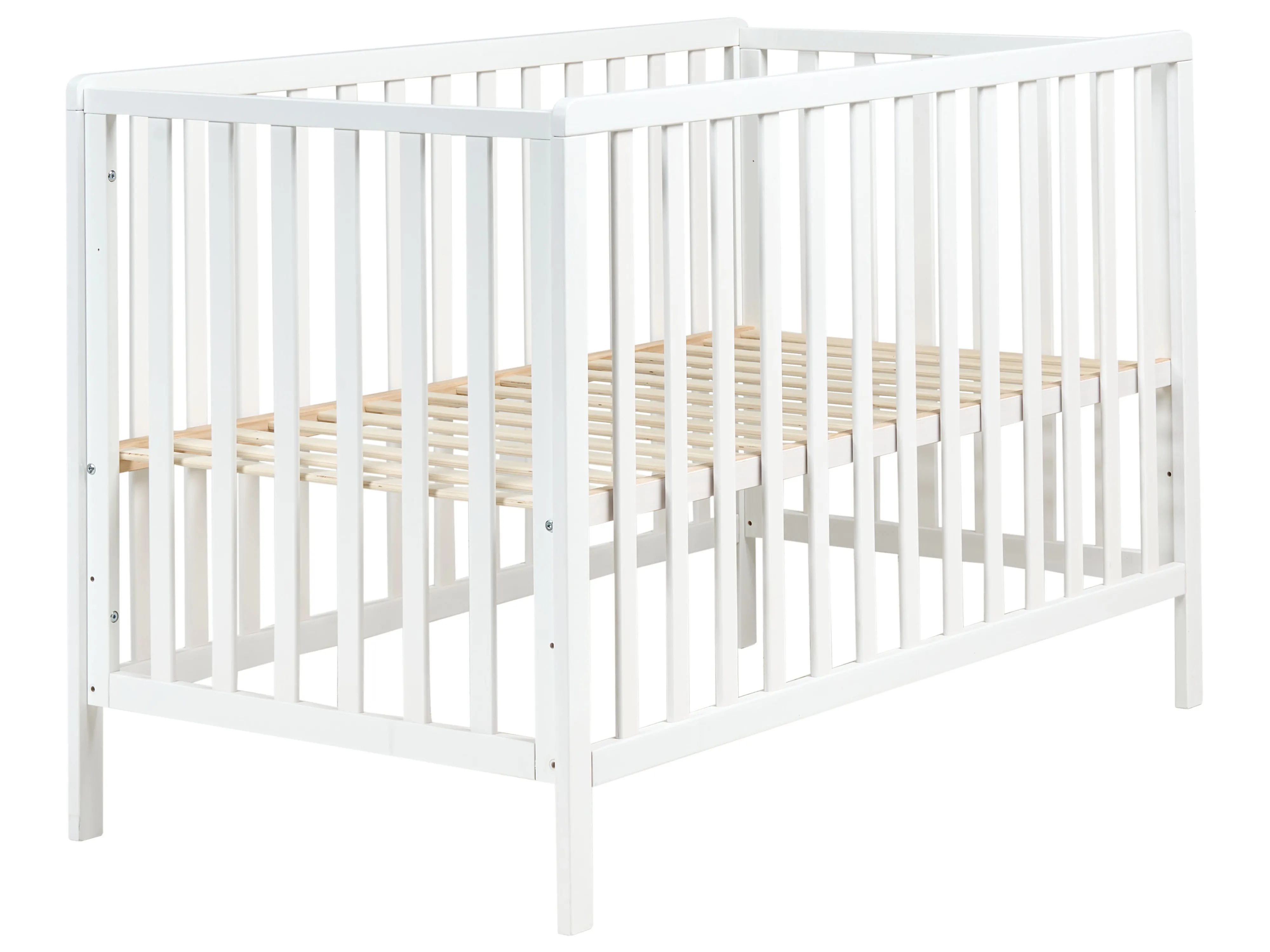 Babybedje Dennenhout KIAMA 70 x 130 cm Wit