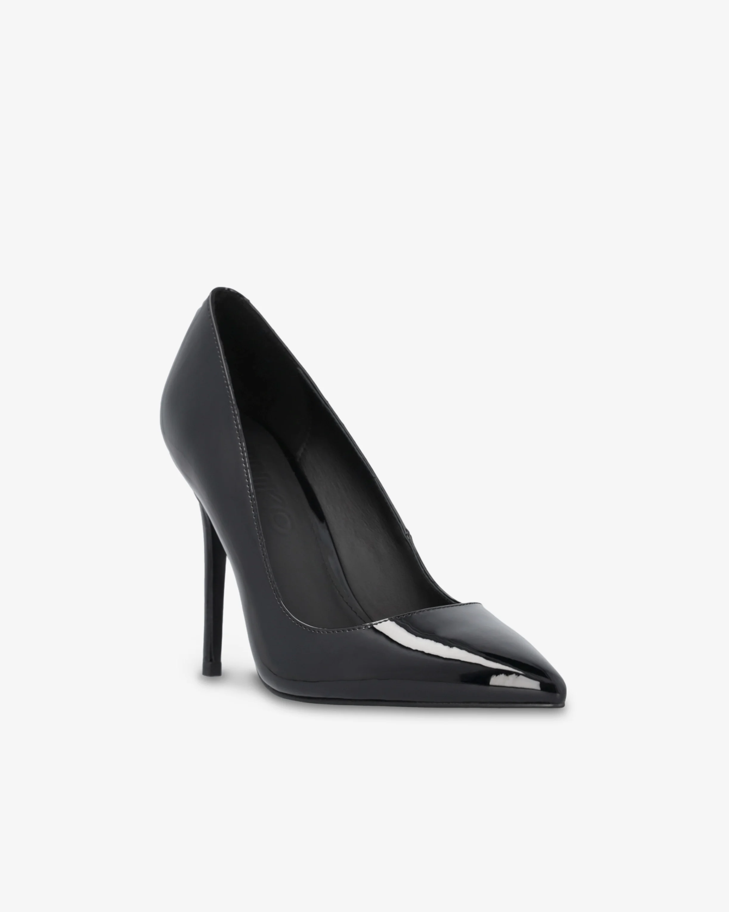 Escarpins brillants à talons | Noir