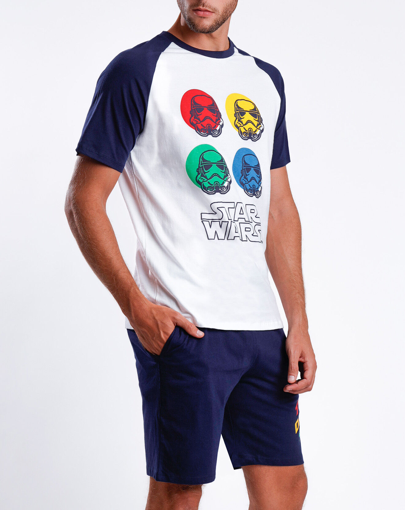 Star Wars Pyjama T-Shirt & Short Octave bleu marine
