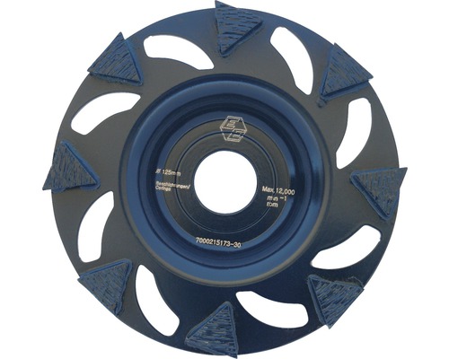 Diamant slijpschijf Eibenstock Ø 125x22,22 mm Rapid color