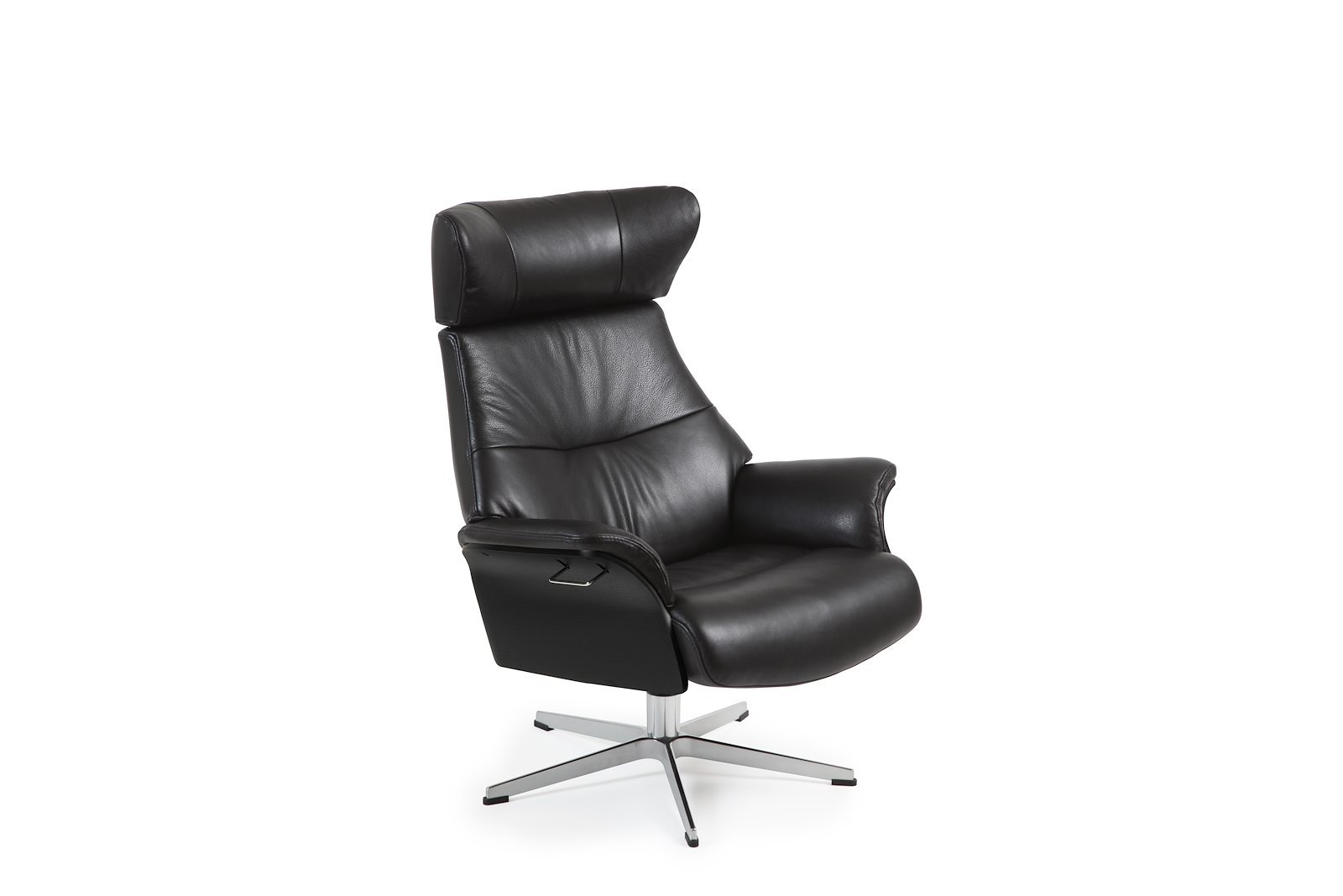 Air lenestol I Hud Fantasy 2514-89 Black, std kledd, std svingfot alu