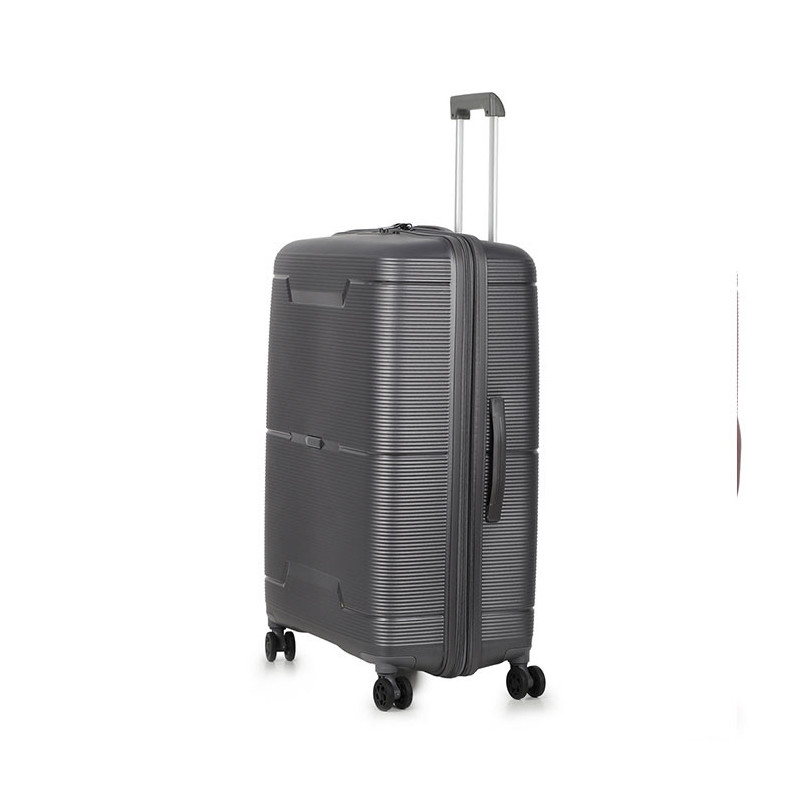 Lot de 3 valises rigides extensibles Haree 55, 67 et 76.5cm Grey