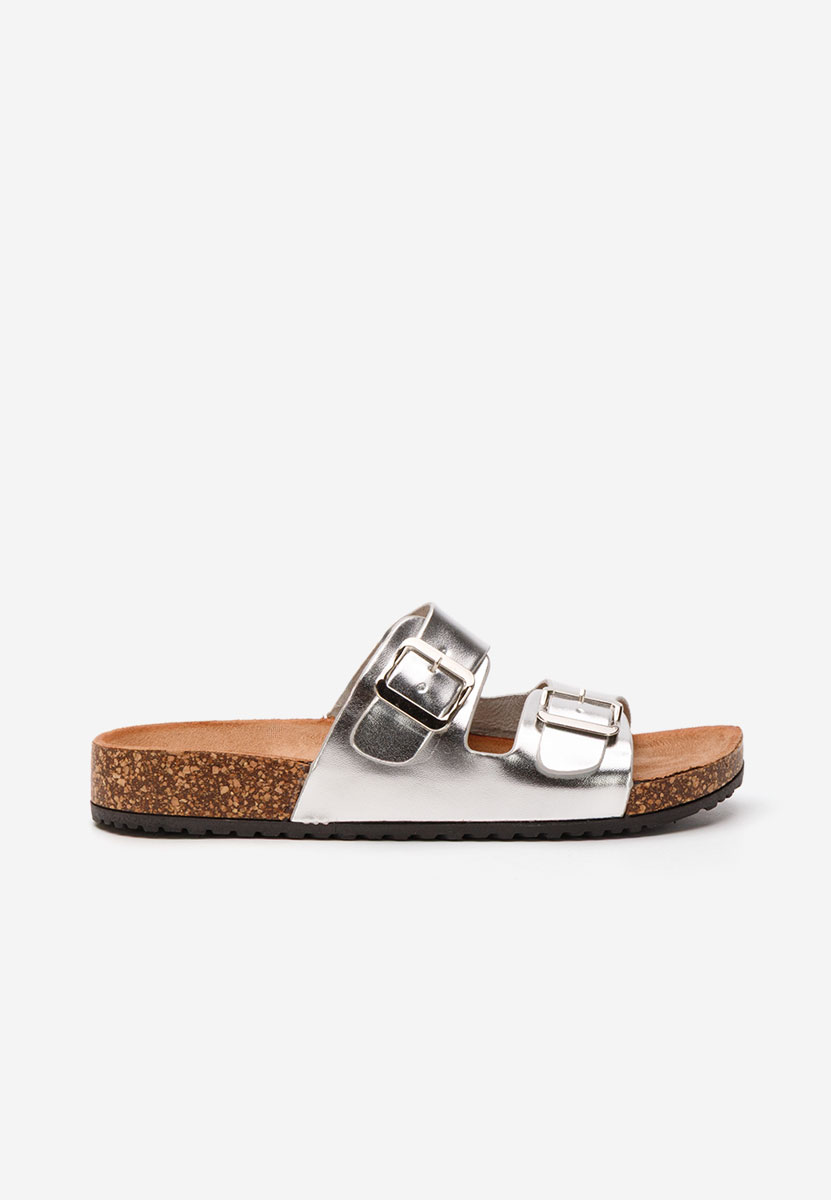 Mules femme argent Janeti