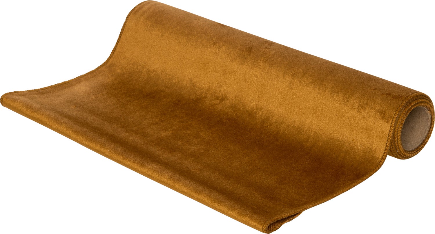 Intratuin tafelloper Chic geel 35 x 200 cm