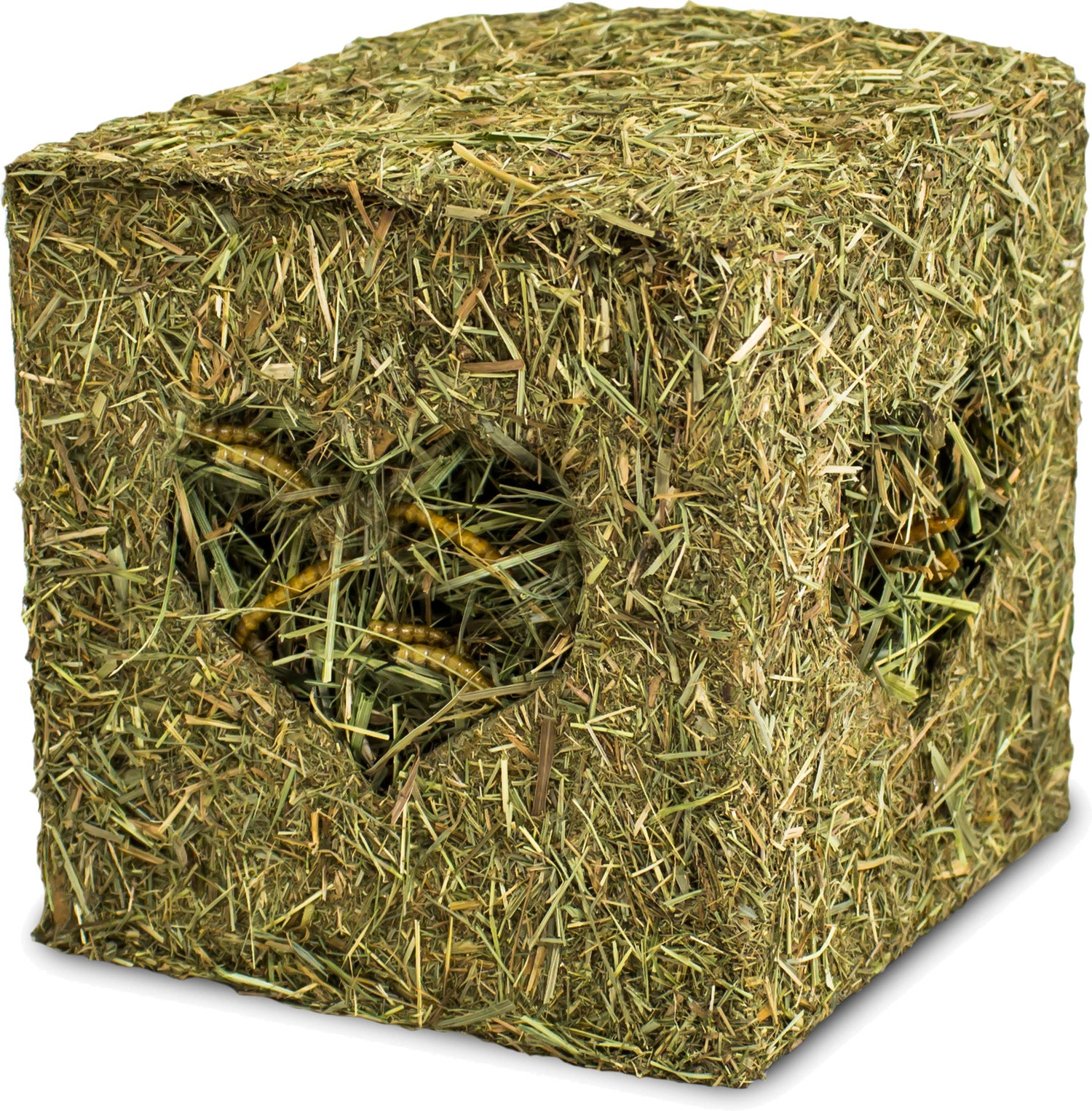 JR Farm Hooiblok Met Meelwormen 125 g