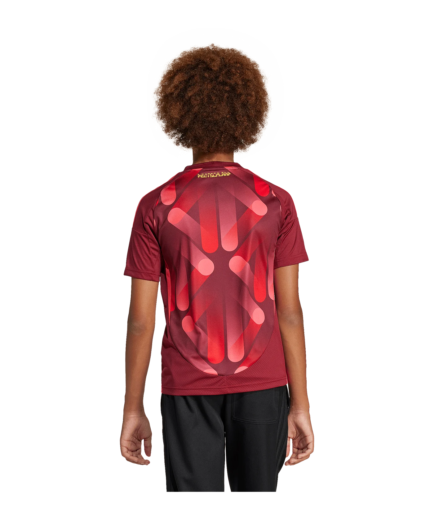 adidas Deutschland Trikot Away EM 2025 Kids Rot