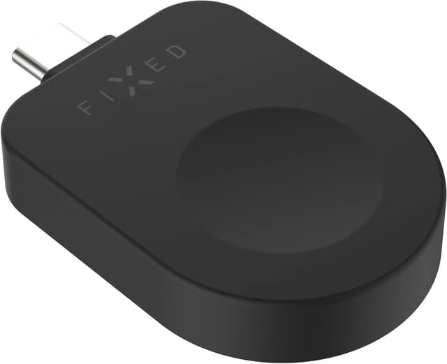Fixed Apple Watch trådløs USB-C oplader (sort)