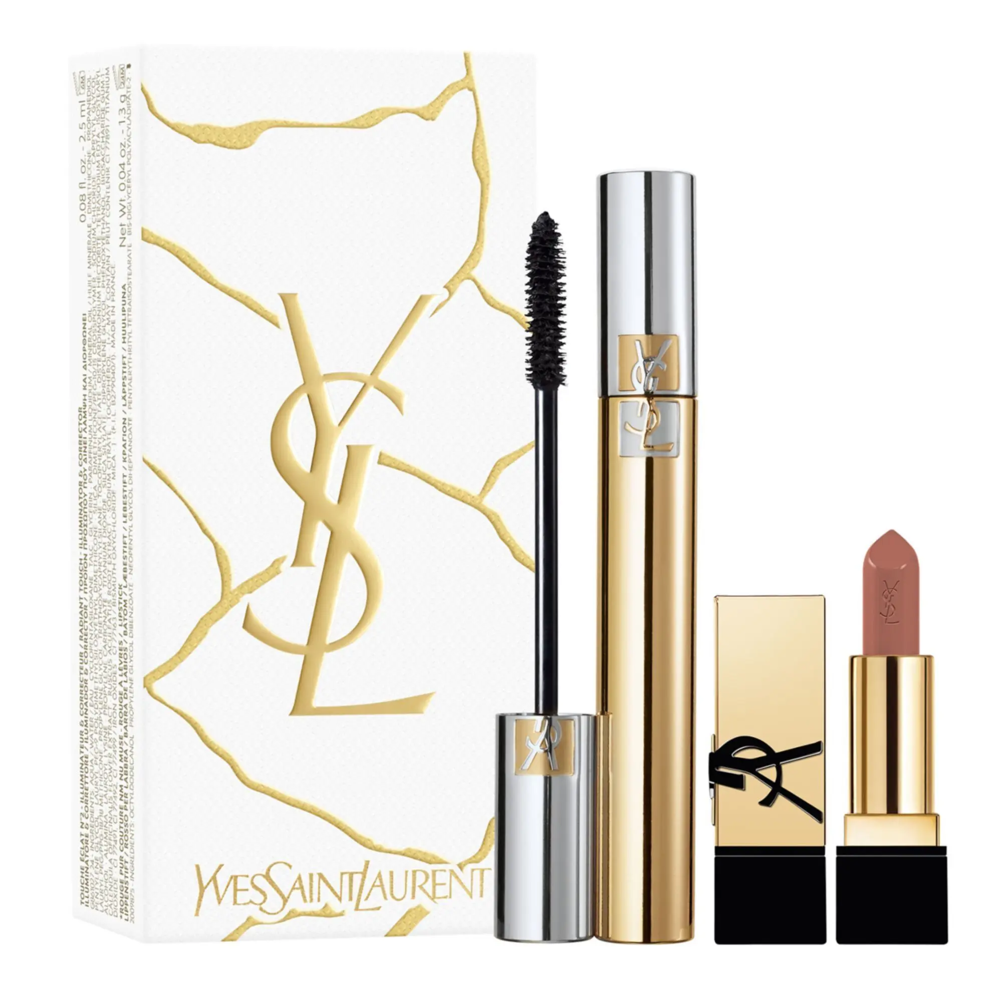Yves Saint Laurent - Coffret Couture Mascara Volume Effet Faux Cils & Rouge à Lèvres- Femme